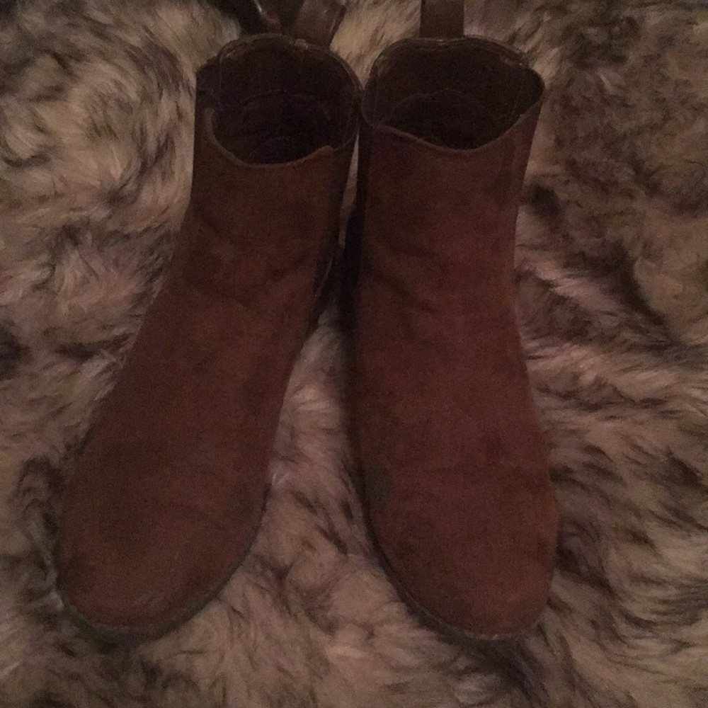Gab brown booties